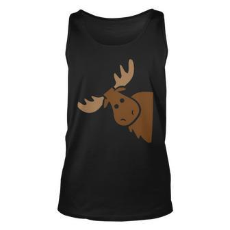 Cute Moose Elk Deer Alaska Moose Tank Top | Mazezy