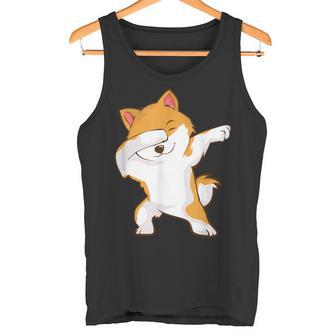 Dabbing Akita Inu Tank Top - Geschenkecke