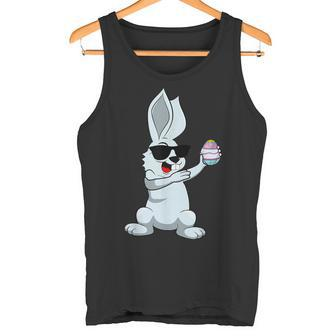Dabbing Easter Bunny Easter Dab Dance Easter Bunny  Tank Top - Seseable
