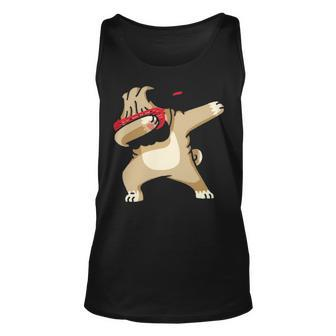 Dabbing Pug Dog Dab Dance Puppy Tank Top | Mazezy UK
