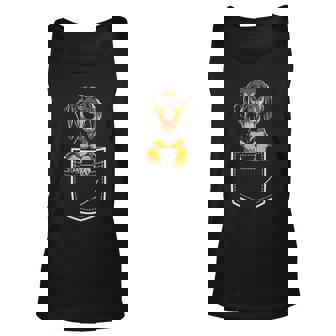 Dachshund In Your Front Pocket Tank Top | Mazezy