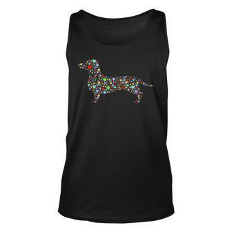 Dachshund Heart Silhouette Owner Dachshunds Dog Lover Tank Top | Mazezy