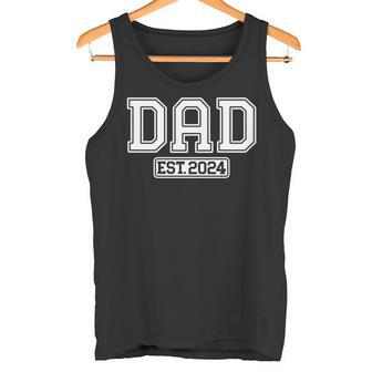 Dad Est 2024Ater 2024Ater Zu Sein 2024 Papa 2024 Tank Top - Geschenkecke