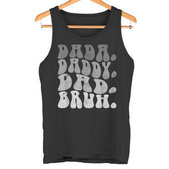 Dada Daddy Dad Bruh Lustiger Ehemann Papaatertag Herren Tank Top - Geschenkecke