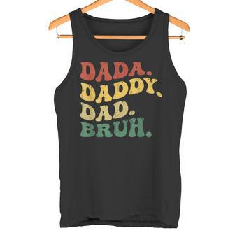 Dada Daddy Dad Bruhatertag Junge Papa Ehemannaterschaft Tank Top - Geschenkecke