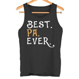 Damen Der Beste Papa Aller Zeitenatertag Lustiger Papa Mit-Ausschnitt Tank Top - Geschenkecke