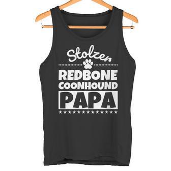 Damen Stolzer Redbone Coonhound Papa Mit-Ausschnitt Tank Top - Geschenkecke