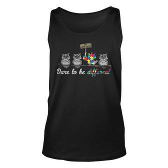 Dare To Be Different Owl Tank Top | Mazezy