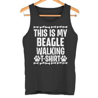 Das Ist Mein Beagle Walking Tank Top - Geschenkecke