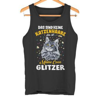 Das Sind Keine Katzenhaare Cat Lovers Cat Main Coon Tank Top - Geschenkecke