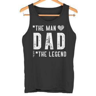 Der Mann Papa Die Legende Aterschafts- Einzigartiges Papa- Tank Top - Geschenkecke