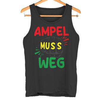 Die Ampel Muss Weg Gray Tank Top - Geschenkecke