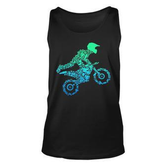Dirt Bike Rider Motocross Enduro Dirt Biking Tank Top | Mazezy
