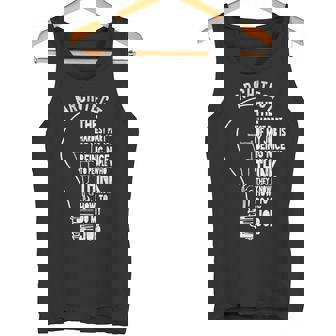 Diseño De Arquitecto Sarcástico Y Original Camiseta sin mangas - Regaloses