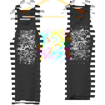 Diseños Urbanosibrantes Con Arte Abstracto De Graffiti Explosión Camiseta sin mangas - Regaloses