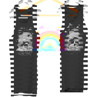 Divertidos Colores De Arcoíris Y Nubes Camiseta sin mangas - Regaloses