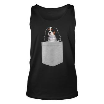 Dog In Your Pocket Cavalier King Charles Spaniels Tank Top | Mazezy