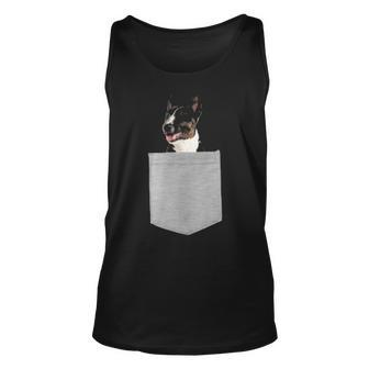 Dog In Your Pocket Miniature Bull Terriert Tank Top | Mazezy