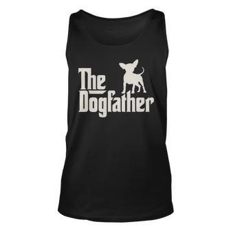 The Dogfather Chihuahua Dog Owner Tank Top | Mazezy
