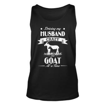 Driving My Husband Crazye Goat At A Time Tank Top | Mazezy UK