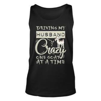Driving My Husband Crazye Goat At A Time Tank Top | Mazezy