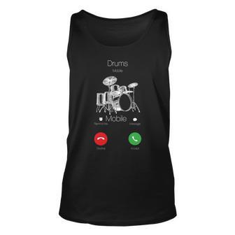 Drum Mobile Tank Top | Mazezy