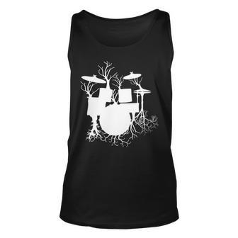 Drums Tree Of The Drummer Tank Top | Mazezy