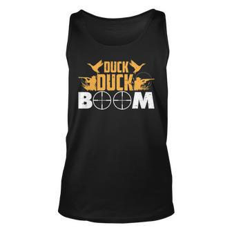 Duck Duck Boom Cool Duck Hunter Hunting Hunt Gif Tank Top | Mazezy CA