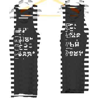 Eat Sleep Code Repeat Geek Programmer Developer Camiseta sin mangas - Regaloses