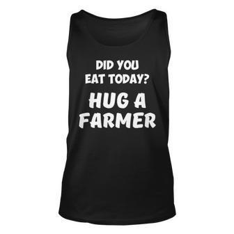 Did You Eat Today Hug Tank Top | Mazezy