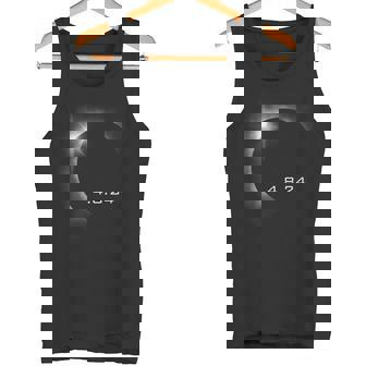Eclipse Solar Total Primavera 8 De Abril De 2024 Sol Luna Camiseta sin mangas - Regaloses
