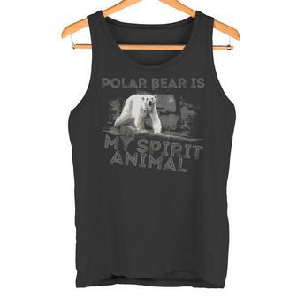 Eisbär Ist Mein Geistiges Tier Tank Top - Geschenkecke