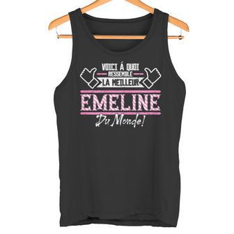 Emeline Oici Á Quoi Ressemble La Meilleur Du Monde Débardeur e - Cadeauxyz