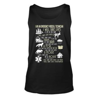 Emt Save Lives Everywhere Tank Top | Mazezy