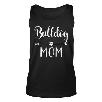 English French American Bulldog Mom Tank Top | Mazezy