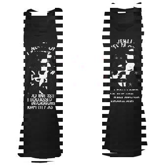 Equine Assisted Gravity Checks Horse Tank Top | Mazezy