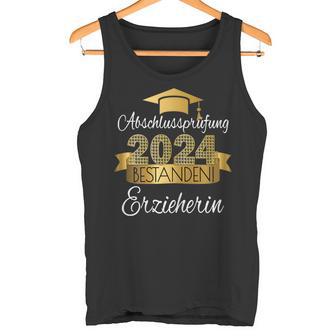 Erzieherin I Prüfung Bestanden Ausgelernt Study Training Tank Top - Geschenkecke