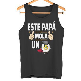Este Papá Mola Un Huevo Día Del Padre Regalos Originales Camiseta sin mangas - Regaloses