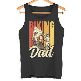 Fahrradfahrenderater Radfahren Radfahrer Fahrrad Papa Papi Tank Top - Geschenkecke