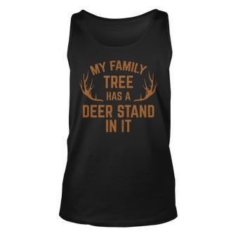 My Family Tree Has A Deer Stand In It Hunting T Tank Top | Mazezy DE