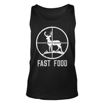 Fast Food Deer Hunting For Hunters Tank Top | Mazezy AU
