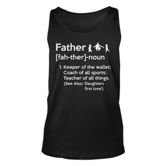 Father Noun Fathers Day Tank Top | Mazezy