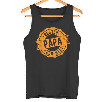 Father's Day Retro Bester Papa Der Welt Tank Top - Geschenkecke