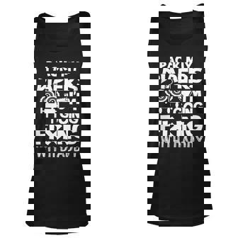 Fixing With Hvac Dad Tank Top | Mazezy