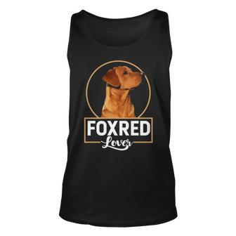 Foxred Labrador Lover Redfox Labrador Tank Top | Mazezy