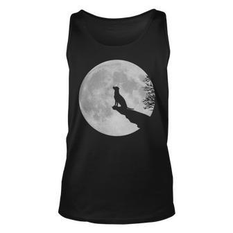 Full Moon And Lab Tank Top | Mazezy