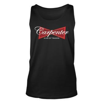 Carpenter King Of Trades Tank Top | Mazezy