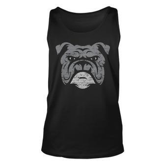 Cool Bulldog Dog Lover Tank Top | Mazezy