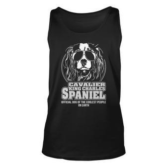 Cool Cavalier King Charles Spaniel Tank Top | Mazezy