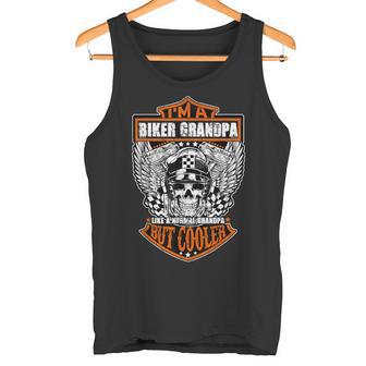 Ich Bin Ein Biker Opa Wie Ein Normal Opa Aber Cool S Tank Top - Geschenkecke